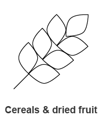 Cereals & dried fruit