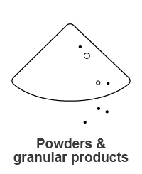 Powders & granular products